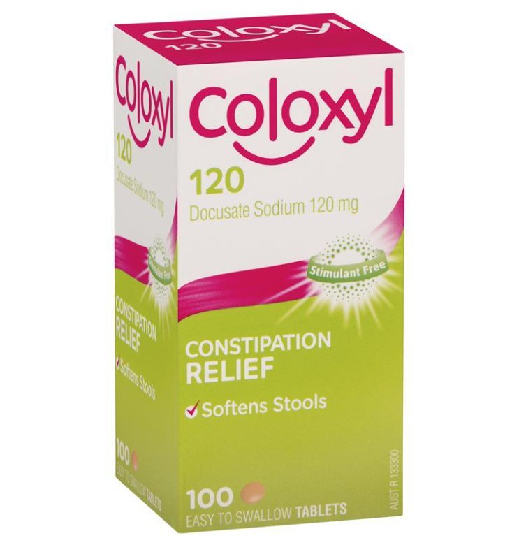 Coloxyl 120mg 100 Tablets - RPP ONLINE