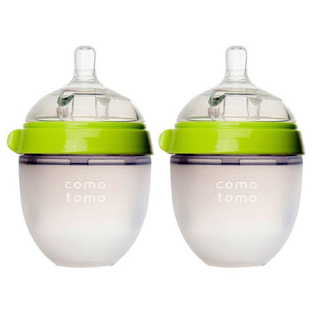 Como Tomo Baby Bottle 2 packs 150ml Green 0 - 3m - RPP ONLINE