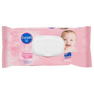 Curash Fragrance Free Baby Wipes 80 Wipes - RPP ONLINE