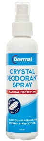 Dermal Therapy Crystal Deodorant Spray Natural Protection 120ml