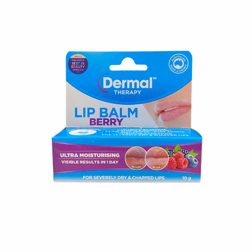 Dermal Therapy Lip Balm Berry 10g