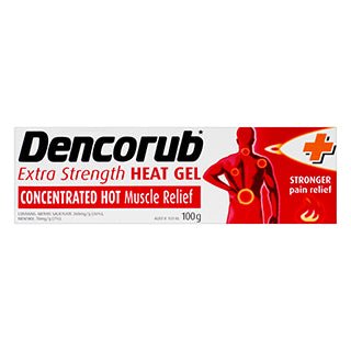 Dencorub Extra Strength Heat Gel 100g - RPP ONLINE