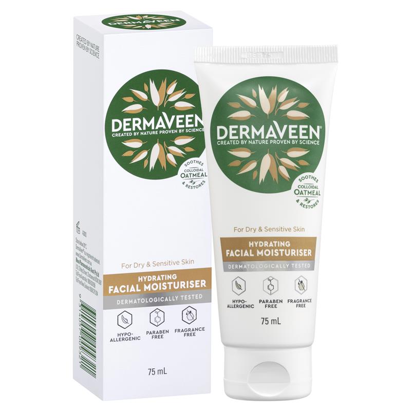 Dermaveen Face Hydrating Moisturizer ใบหน้า 75ml