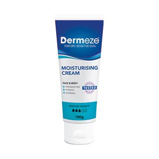 Dermeze Moisturising Cream Face and Body Tube 100g - RPP ONLINE