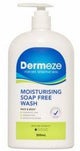 Dermeze Moisturising Soap Free Wash 500mL - RPP ONLINE