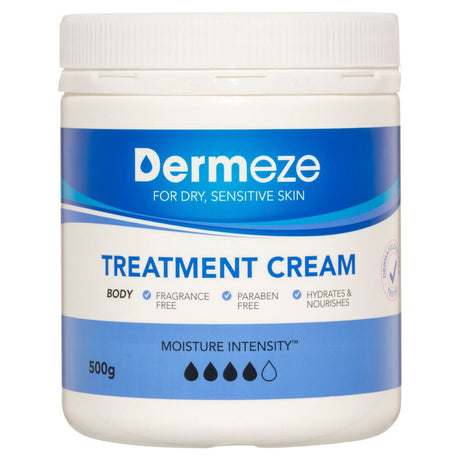 Dermeze Treatment Cream Body Jar 500g - RPP ONLINE