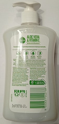 Dettol Aloe Vera & Vitamin E 500ml