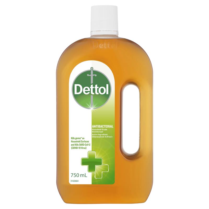 Dettol ยาต้านเชื้อแบคทีเรียในครัวเรือนเกรด 750 มล.