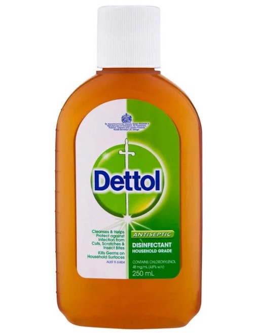 Dettol น้ำยาฆ่าเชื้อในครัวเรือนเกรด 250ml