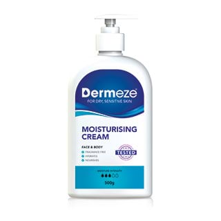 Dermeze Moisturising Cream Face and Body Bottle 500g