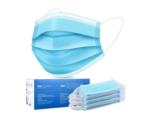 Disposable General Protective Face Mask 3 - ply (50 pcs) - RPP ONLINE