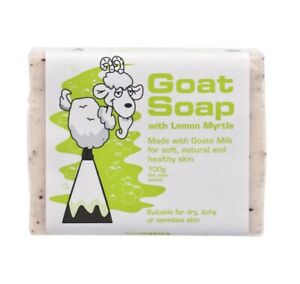 DPP Goat Soap Bar, Lemon Myrtle, 100g - RPP ONLINE