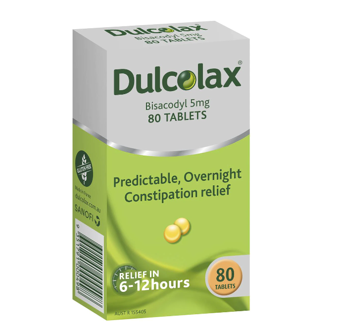 Dulcolax Laxative Suppositories 5mg 80 Tablets