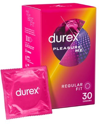 Durex Pleasure Me Condoms 30 pack - RPP ONLINE