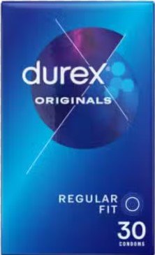 Durex Regular Condoms 30 pack - RPP ONLINE