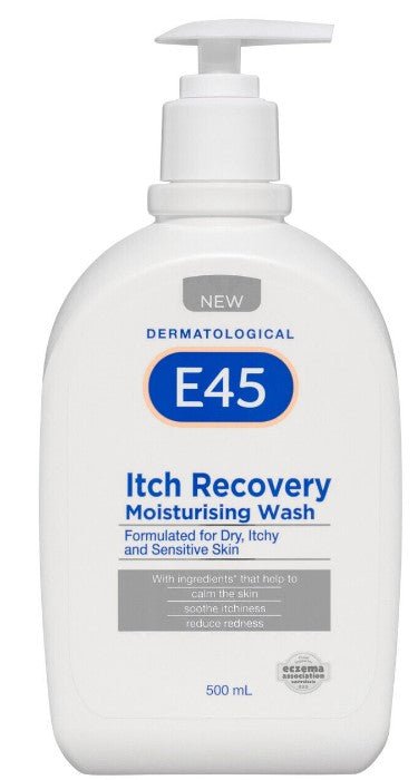 E45 Dermatological Itch Recovery Body Wash 500ml - RPP ONLINE