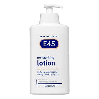 E45 Moisturising Lotion for Dry Skin and Sensitive 500ml (EXP: 30/04/2025)