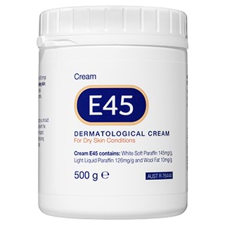 E45 Dermatological Cream Tub 500g