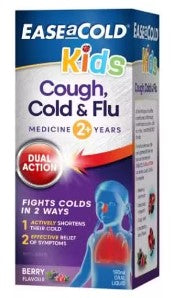 Ease A Cold Kids Cough Cold & Flu 2+ Years 180ml