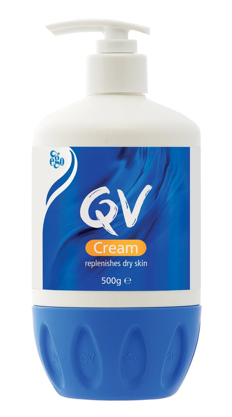 Ego QV Cream Pump Bottle 500g - RPP ONLINE