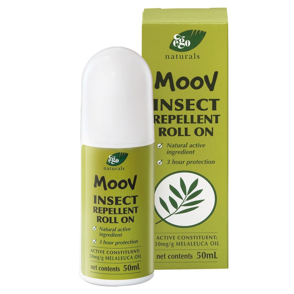 Ego Moov Insect Repellent Naturals 3 Hour Roll On 50mL