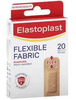 Elastoplast Flexible Fabric Plaster 20 Strips - RPP ONLINE