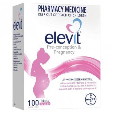 Elevit Pre - conception & Pregnancy 100 Tablets - RPP ONLINE