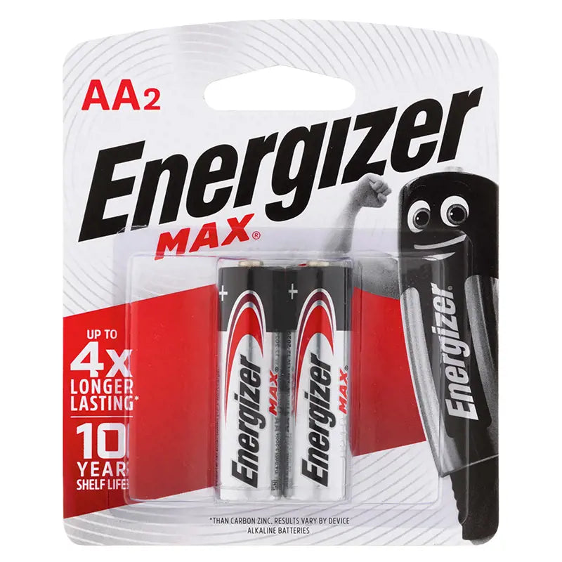 Energizer Max AA แบตเตอรี่ 2 แพ็ค