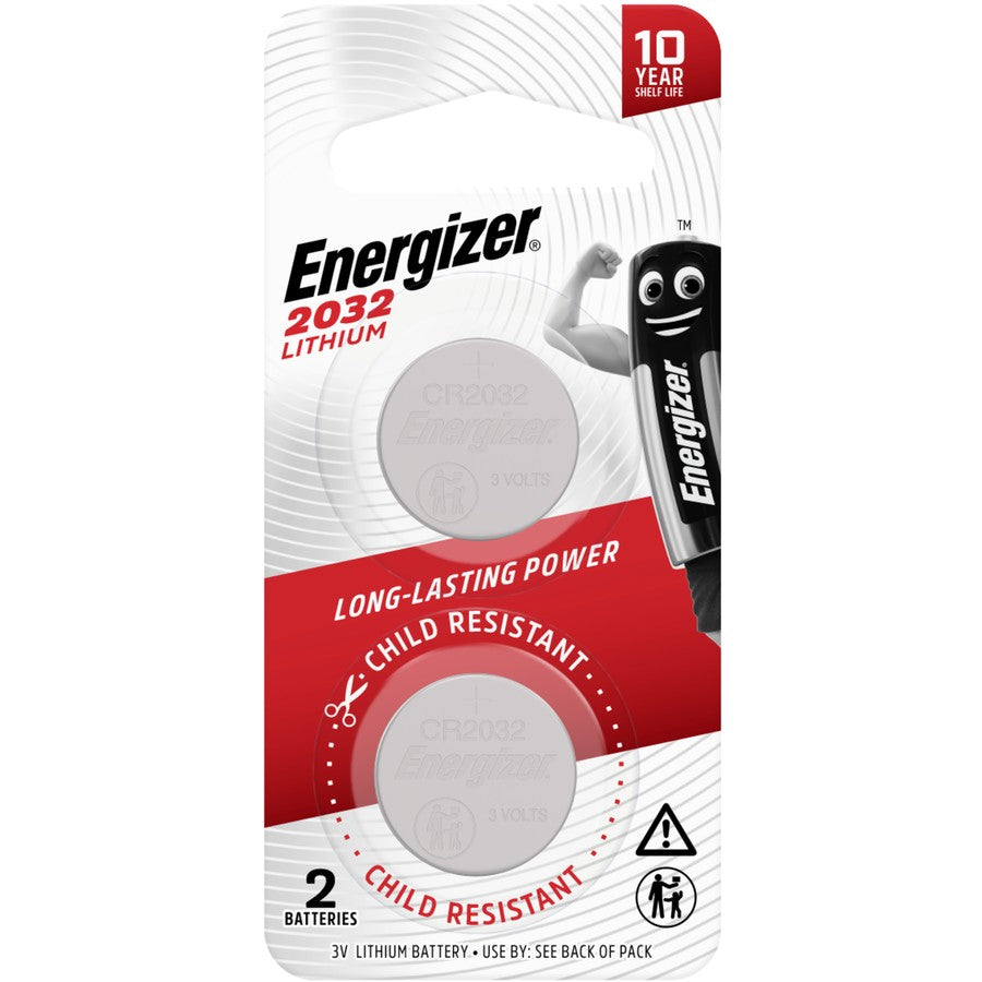 Energizer 2032锂硬币电池2包