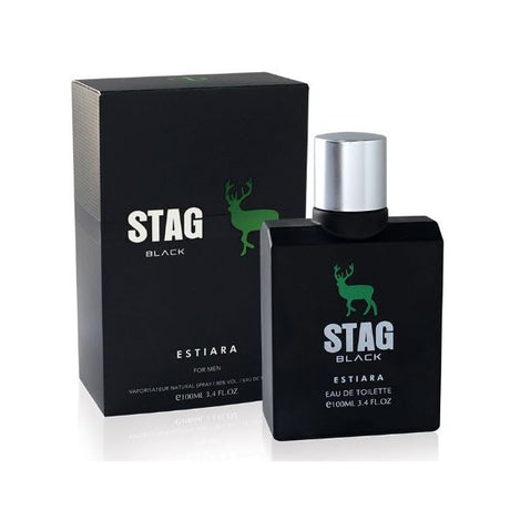 Estiara Stag Black for Men EDT 100ml - RPP ONLINE