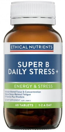 Ethical Nutrients Super B Daily Stress + 60 片