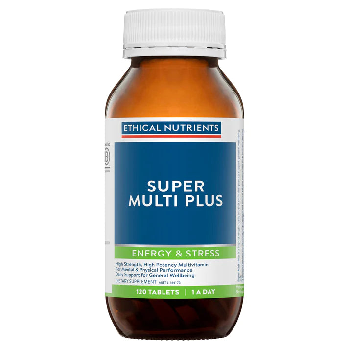 สารอาหารจริยธรรม Super Multi Plus 120 เม็ด