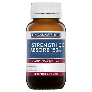 Ethical Nutrients Hi - Strength Q10 Absorb 150mg 60 Capsules - RPP ONLINE