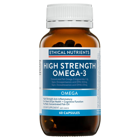 Ethical Nutrients High Strength Omega 3 60 Capsules - RPP ONLINE