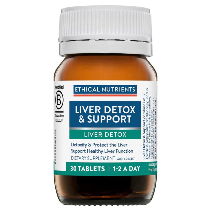 Ethical Nutrients Liver Detox & Support 30 Tablets - RPP ONLINE