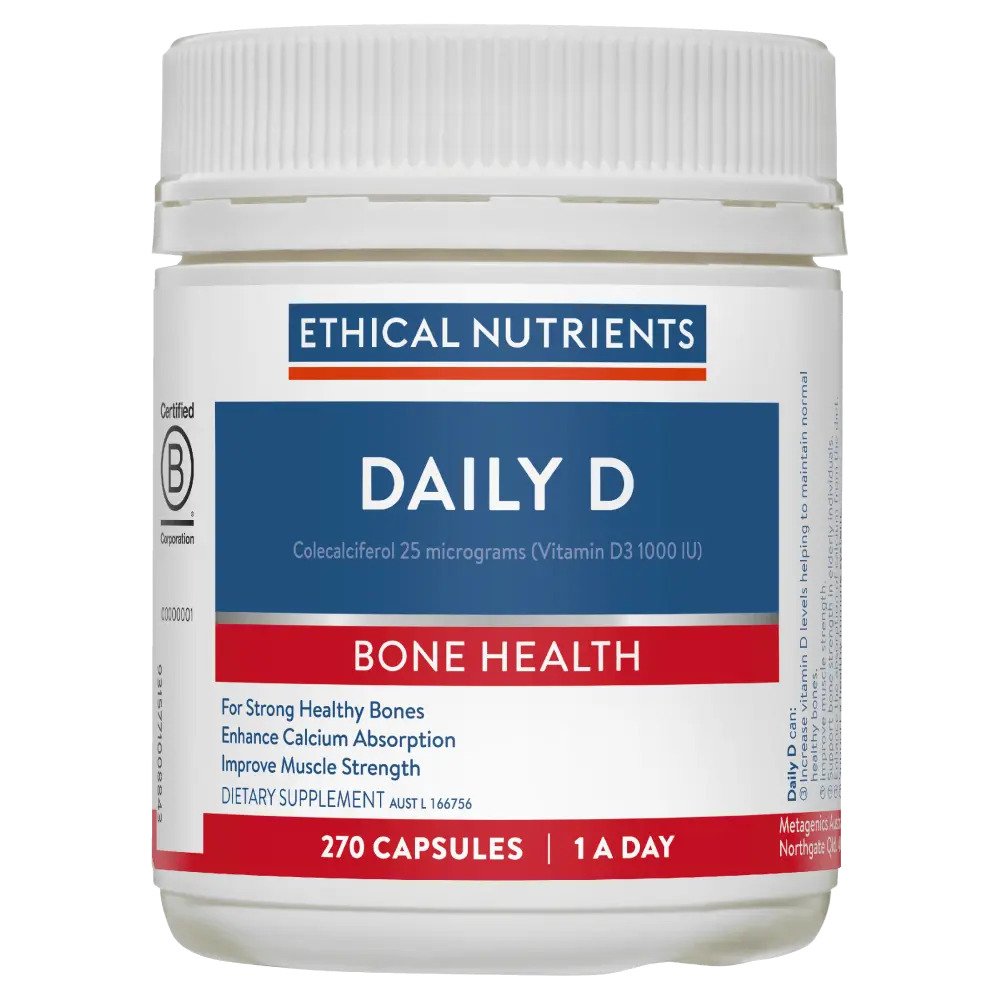 Ethical Nutrients Daily D 270 Capsules