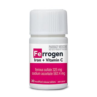 Ferrogen Iron + Vitamin C 30 Tablets - RPP ONLINE