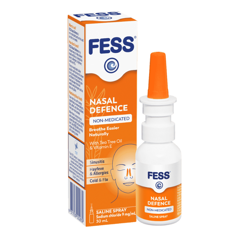 Fess Nasal Defence Saline Spray 30mL (EXP: 30/06/2025)