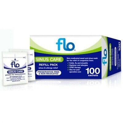 Flo Sinus Care Refill Pack 100 Sachets - RPP ONLINE