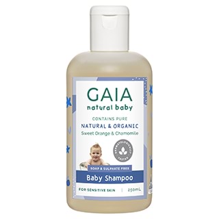 Gaia Natural Baby แชมพู 250ml (แพ็คเกจใหม่)