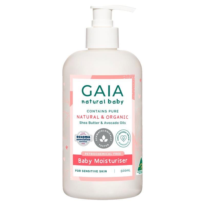 Gaia Natural Baby Moisturiser 500ml - RPP ONLINE