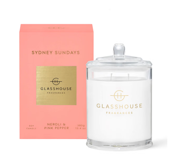 Glasshouse Sydney Sundays Candle 380g