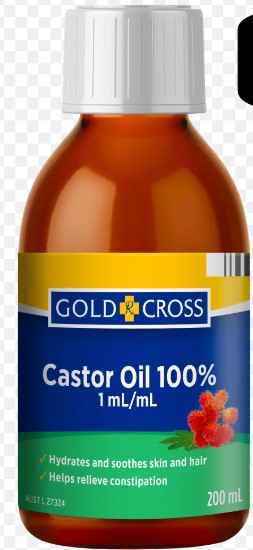 Gold Cross Castor Oil 200ml