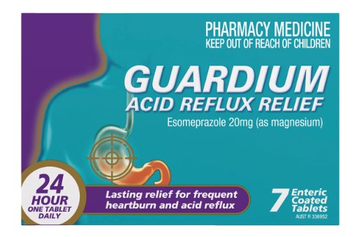 Guardium Acid Reflux Relief Esomeprazole 20mg Tablets 7