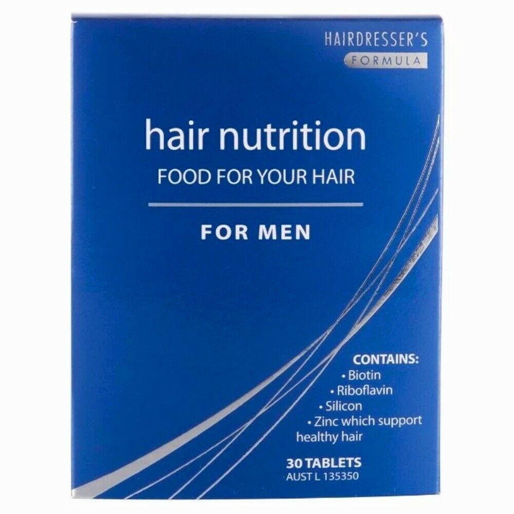 Hair Dressers Formula Hair Nutrition For Men 30 Tablets