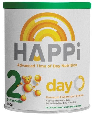 Happi Day ติดตามบน Formula Stage 2 6-12 เดือน 600 กรัม