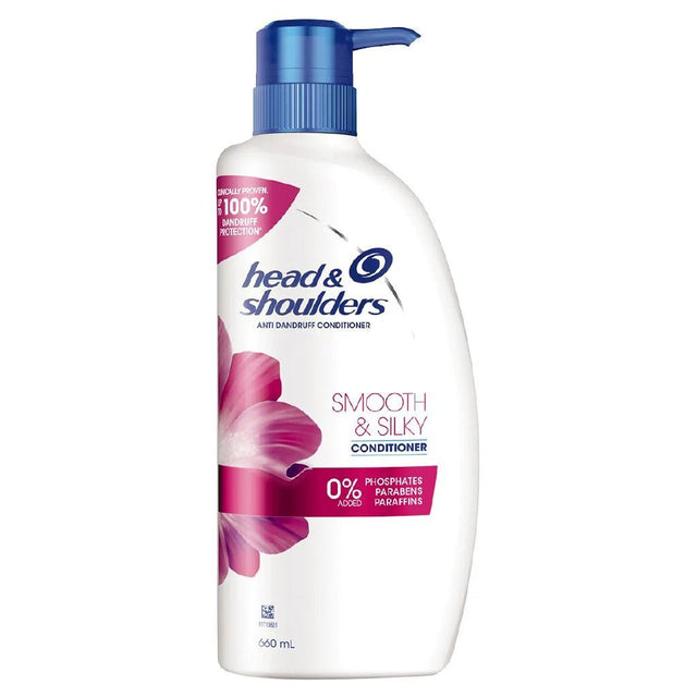 Head & Shoulders Anti - Dandruff Conditioner Smooth & Silky 660ml - RPP ONLINE