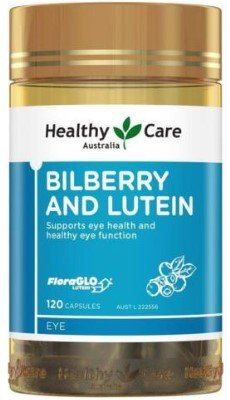 Healthy Care Bilberry and Lutein 120 Capsules - RPP ONLINE