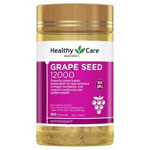 Healthy Care Grape Seed Extract 12000mg 300 Capsules - RPP ONLINE