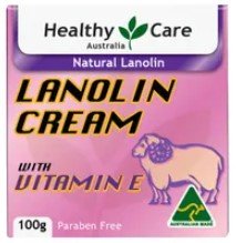 Healthy Care Lanolin Cream with Vitamin E 100g - RPP ONLINE